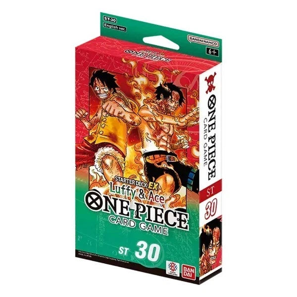 One Piece TCG Starter Deck EX ST-30 Luffy and Ace English FACTORY SEALED